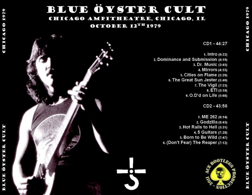 BLUE ÖYSTER CULT CHICAGO 1979 ACE BOOTLEGS